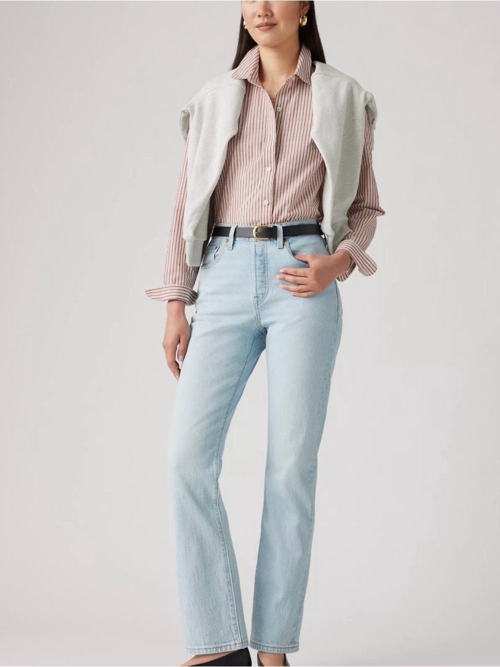 Levi's Light Wash Straight-Leg Women’s Jeans - Picture 4 of 4
